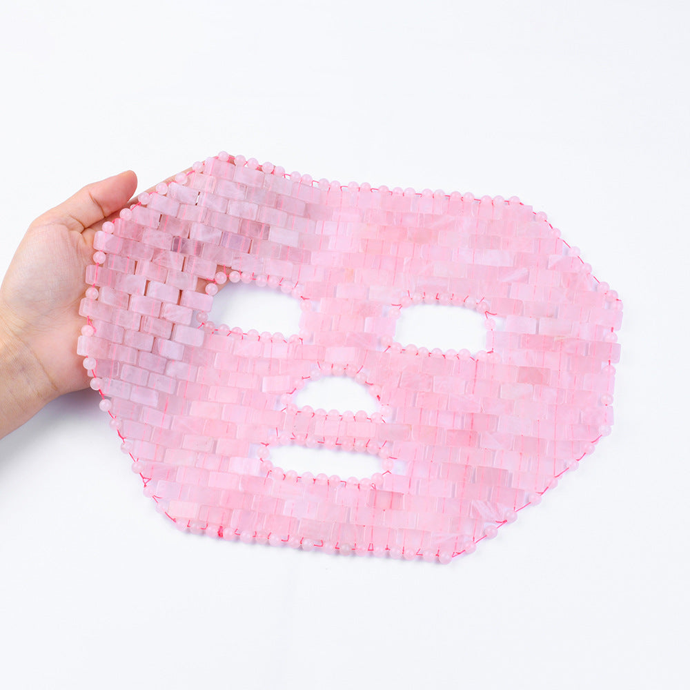 Jade Crystal Facial Mask and Luxury Cooling Gemstone Face Mask