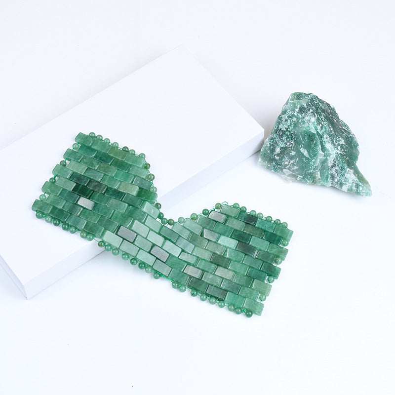 Jade Crystal Facial Mask and Luxury Cooling Gemstone Face Mask