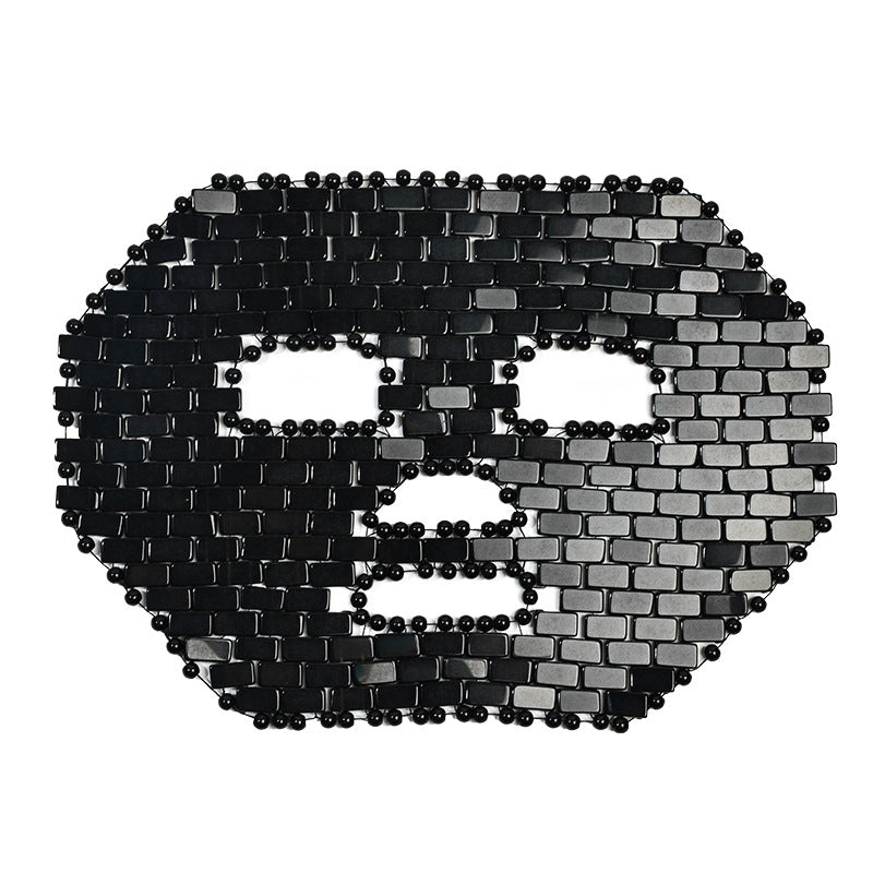 Jade Crystal Facial Mask and Luxury Cooling Gemstone Face Mask