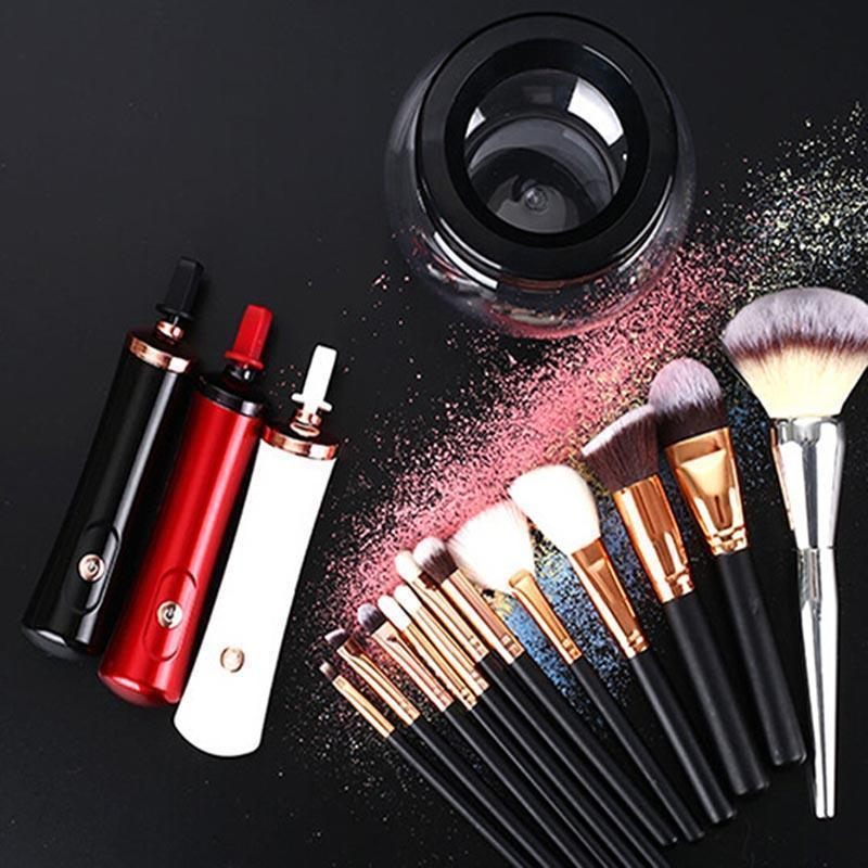 Electric Makeup Brush Cleaner & Dryer with Fast, Hygienic Deep Clean for Flawless Beauty Tools