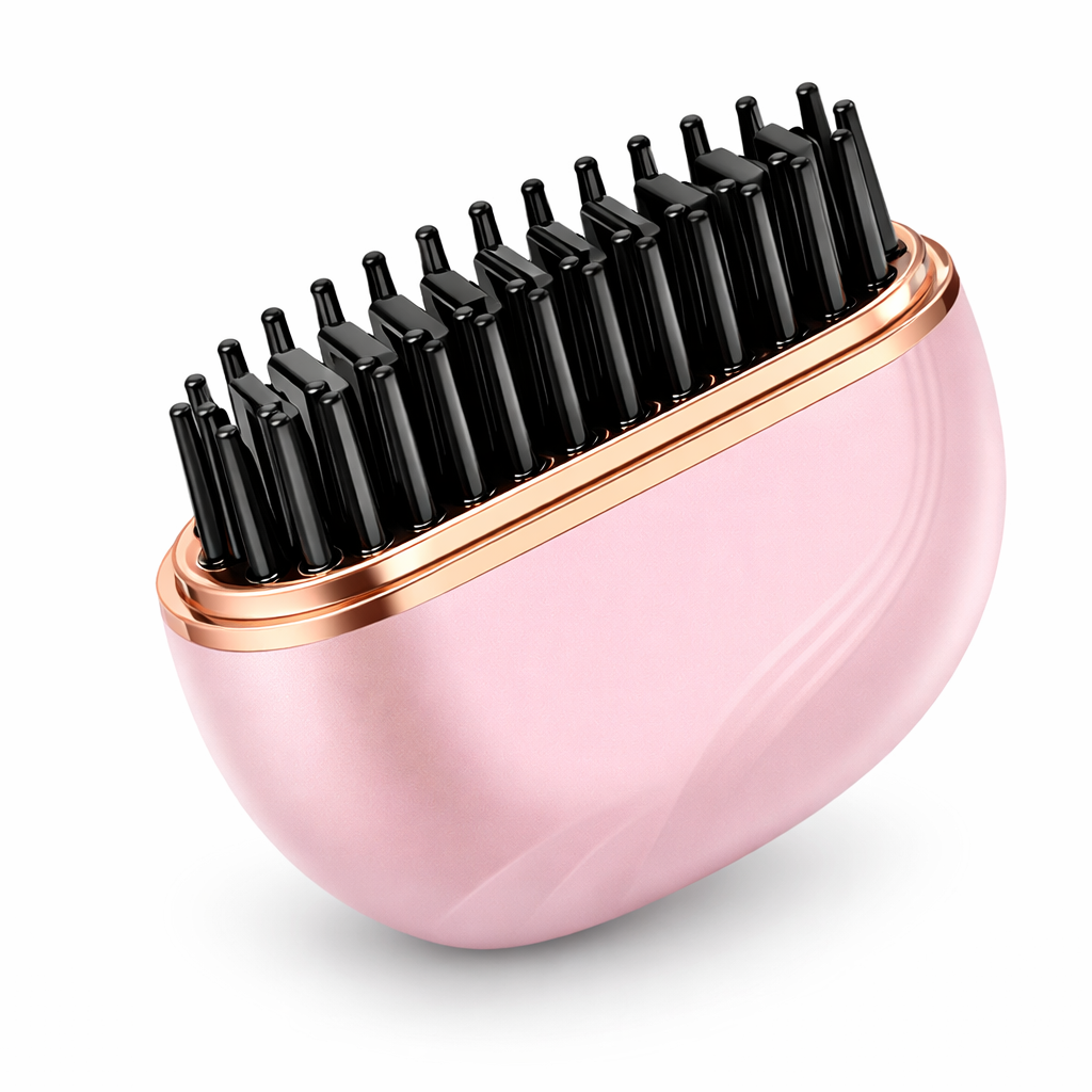 Mini Hair Straightening Comb Wireless Charging Portable Multifunctional Hair Care Not Hurt Hair Styling Comb Hair Straightener
